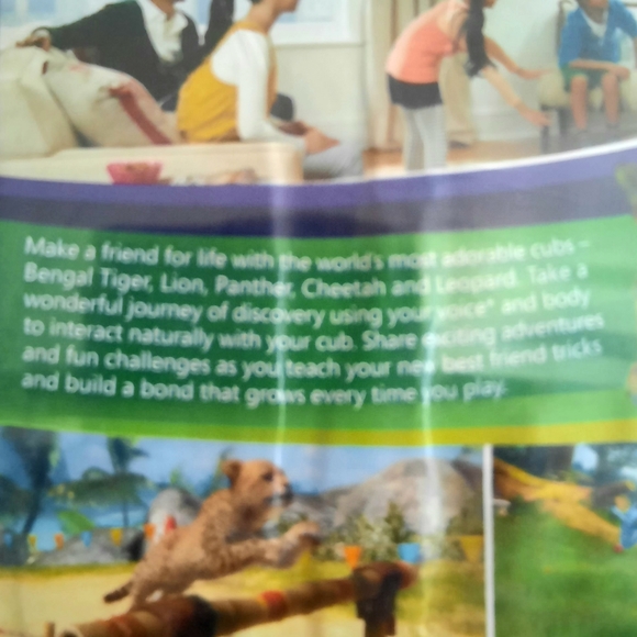 Xbox 360 Kinect Kinectimals Video Game Interactive E Everyone X-box Live No Book - Picture 5 of 10